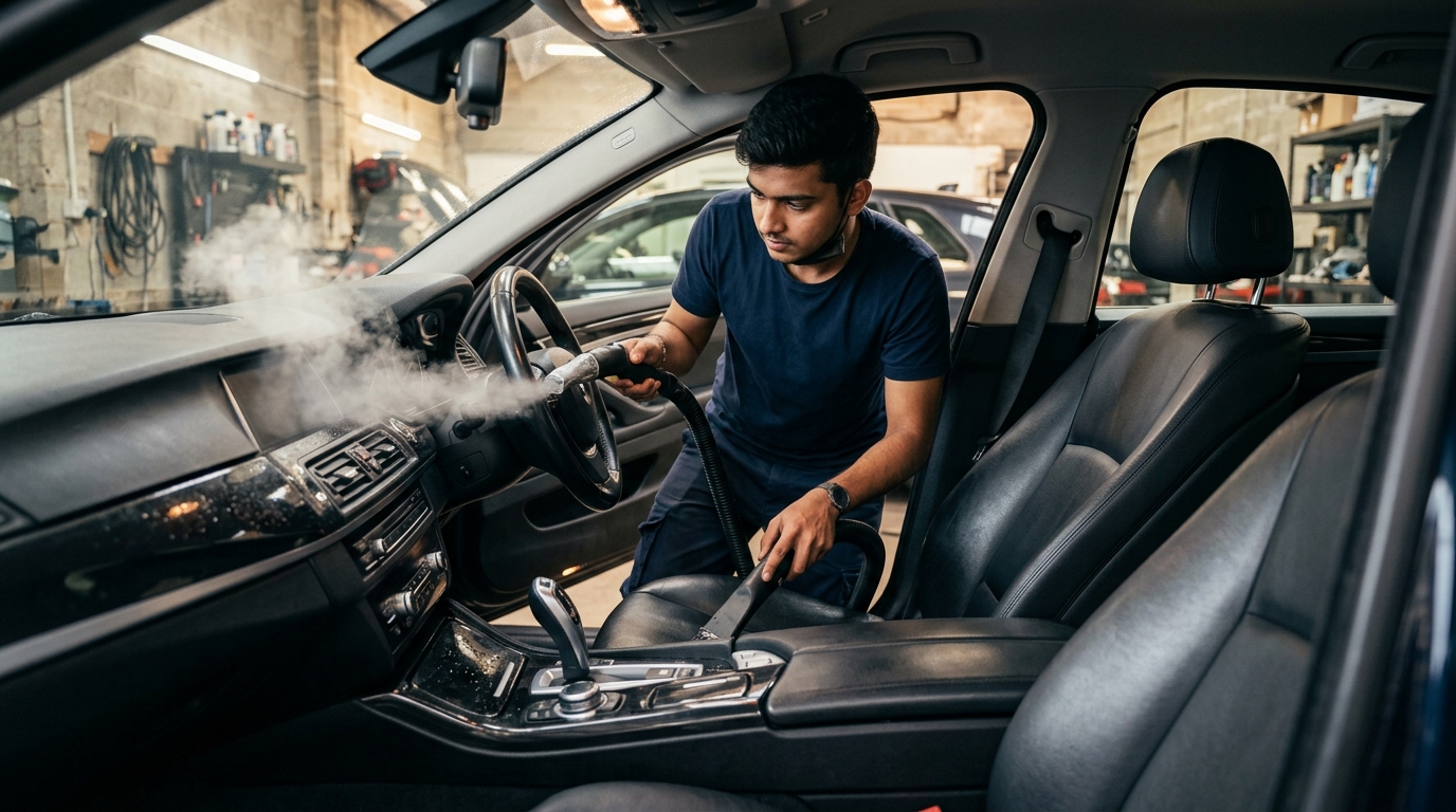 Interior Deep Cleaning Spa - A1 Car Wash Service