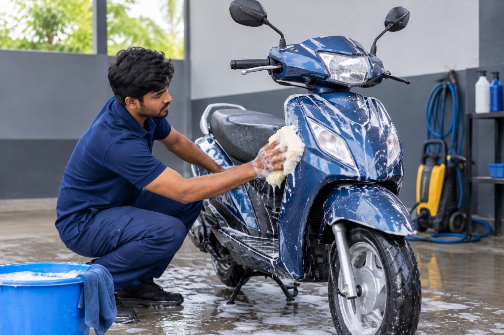 Normal Bike Wash - A1 Car Wash Service